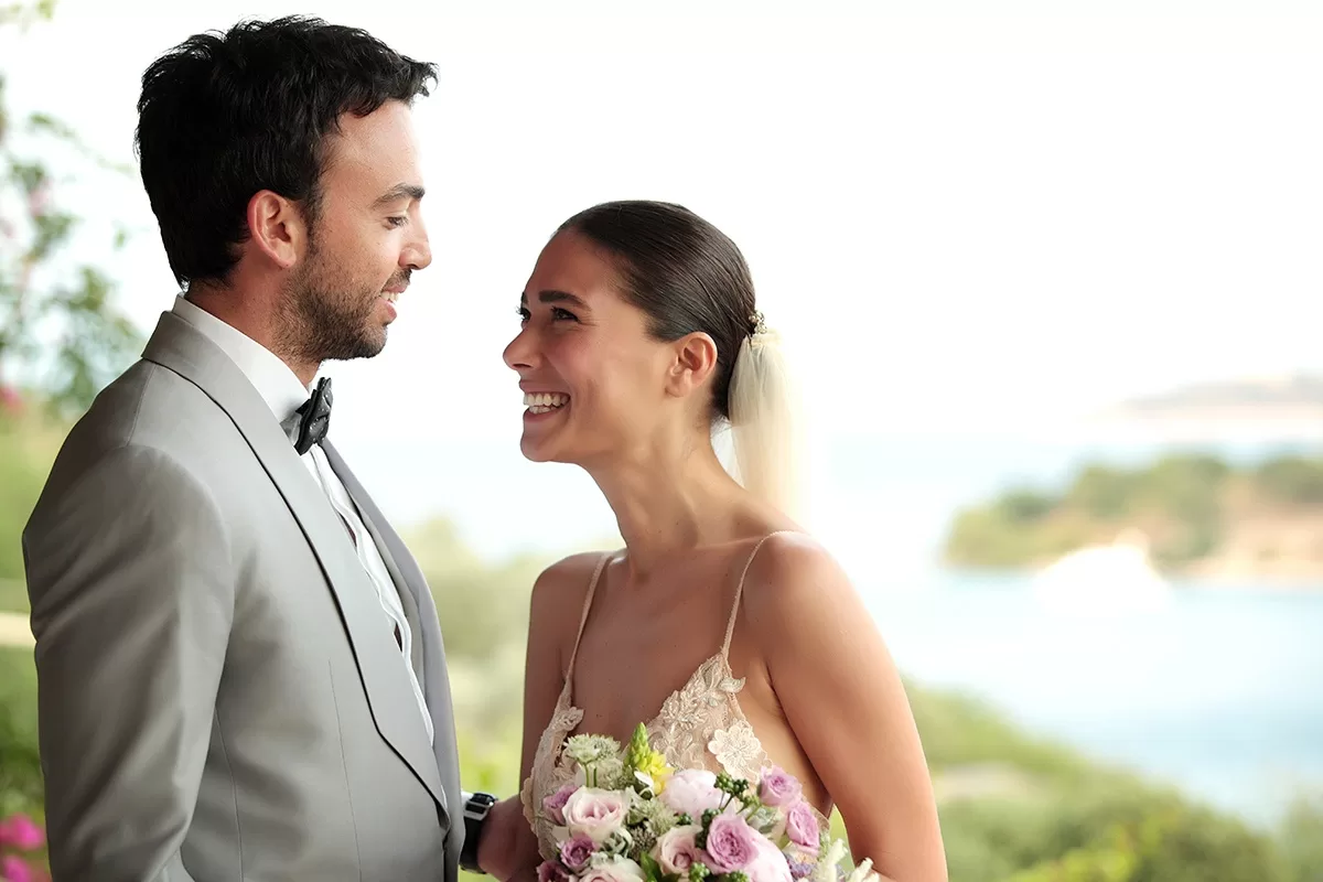 Wedding photographer's emotional candid shot