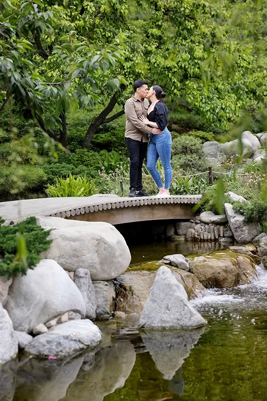 Romantic Surprise Proposal in San Diego 22 Delightful moments shared in the Japanese Garden