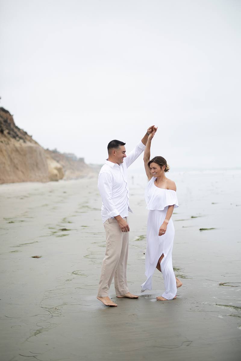 Candid elopement photographer San Diego