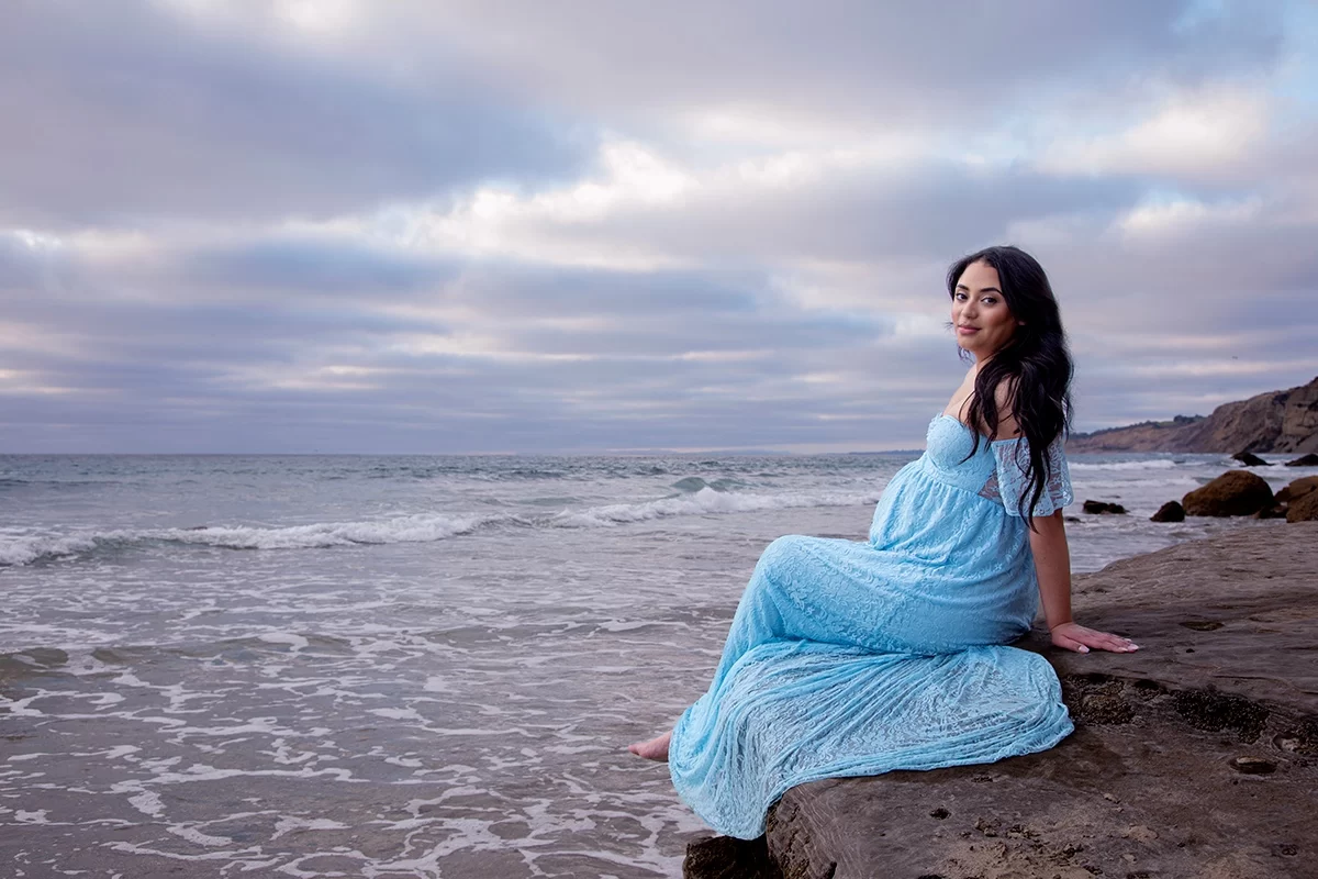 Beautiful professional maternity photography captured in San Diego, CA