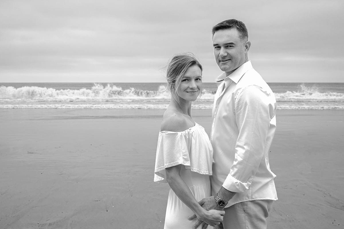 Beach wedding and elopement photographers