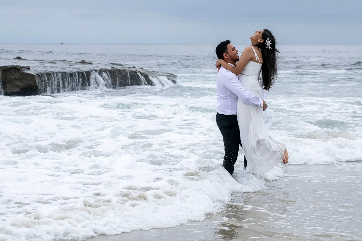 romantic ocean beach wedding photographer jpg