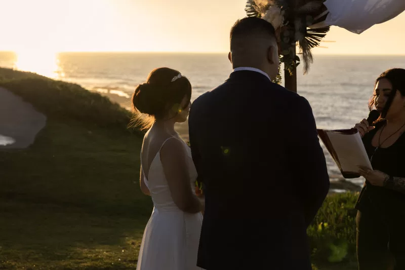 beach sunset elopement photographer san diego jpg