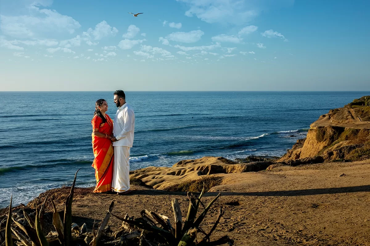 Sunset Cliffs Indian Wedding Photographer